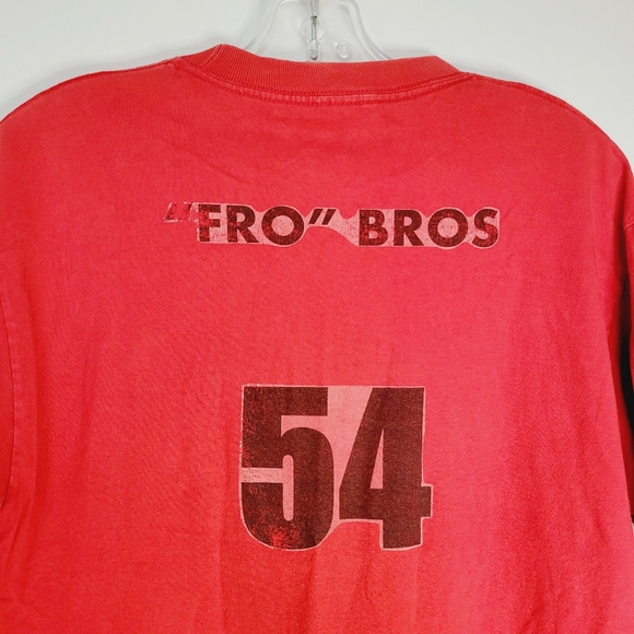 Buccaneers Fro Bro's NFL Tee Red Mens Large T-Shirt - Picture 6 of 7